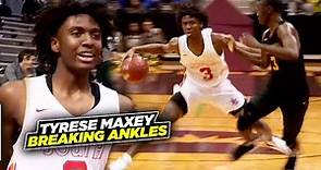 Tyrese Maxey DOMINATES One Of The BIGGEST Games Of HIs High School Career!
