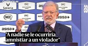 Rodríguez Ibarra, expresidente de Extremadura: "A nadie se le ocurriría amnistiar a un violador"