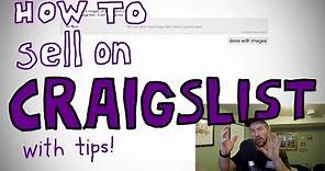 How to sell on Craigslist | Full Walkthrough with Tips