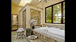 Bathroom with jacuzzi and shower designs