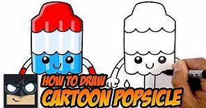 How to Draw Cartoon Popsicle | Step-by-Step Tutorial