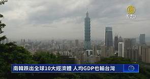南韓跌出全球10大經濟體 人均GDP也輸台灣 - 新唐人亞太電視台