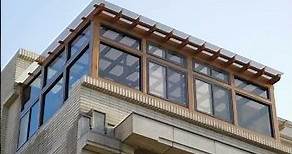 南方松玻璃屋設計讓家變得好有品味！ #玻璃屋 #頂樓玻璃屋#木作玻璃屋 #遊戲間 #曬衣間