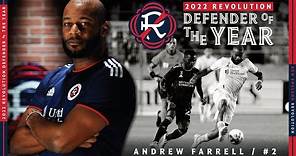 Andrew Farrell voted club’s Defender of the Year
