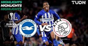 Brighton vs Ajax - HIGHLIGHTS | UEFA Europa League 2023/24 | TUDN