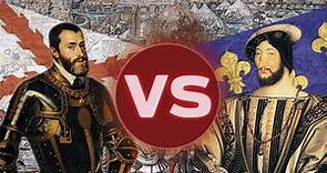Carlos V vs. Francisco I: sus vidas y conflictos