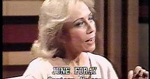 Nickelodeon Livewire - June Foray interview (1982)