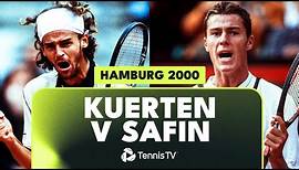 Gustavo Kuerten vs Marat Safin Five-Set THRILLER | Hamburg 2000 Final Extended Highlights