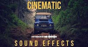 Cinematic Sound Effects for your Film