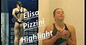 Women's Diving | Elisa Pizzini | Beautiful italian junior diver | Highlight