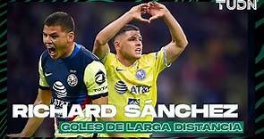 ¡EL AMO DE LOS GOLAZOS! 🔥🦅Grandes goles de larga distancia de Richard Sánchez I TUDN