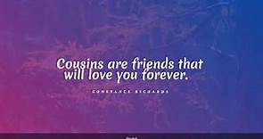 61+ Best Cousin Quotes