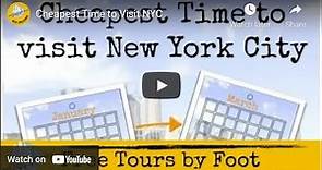 Cheapest Time to Visit NYC | Travel to New York on a Budget