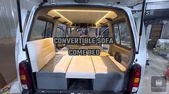 Convertible Sofa Come Bed For Maruti Eeco Bs6 || Modification hub || Vadodara || M. 8140807082