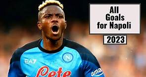 Victor Osimhen 🔥🔥 goals ⚽️ for Napoli, Serie A top scorer 2023