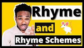 Lesson on Rhyme and Rhyme Schemes in Poetry