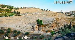 JERUSALEM: Mount of Olives, Gethsemane, Golden Gate, Lions Gate, Damascus Gate