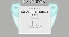 Johann Friedrich Pfaff Biography - German mathematician