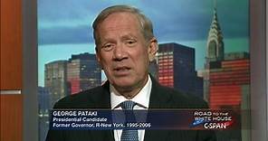Road to the White House 2016-Interview with Presidential Candidate George Pataki