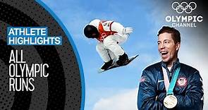ALL Shaun White 🇺🇸 Olympic Snowboard runs | Athlete Highlights