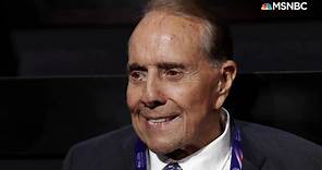 Bob Dole reveals he has been diagnosed with lung cancer