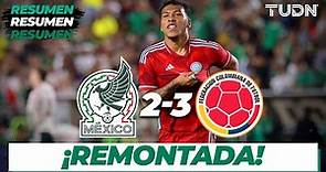 Resumen y goles | México 2-3 Colombia | Amistoso Internacional | TUDN
