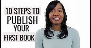 How to Self Publish a Book in 10 Easy Steps