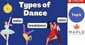 Types of Dance ► Salsa, Ballet, Waltz | Learn about Different Dance Styles