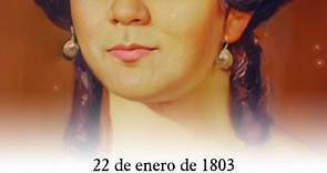 La joven esposa del Libertador Simón Bolívar, María Teresa Rodríguez del Toro y Alayza, partió físicamente hace 220 años. Su paso a la inmortalidad marcó la vida del Padre de la Patria, actualmente es recordada y respetada por la felicidad que brindó a Bolívar. @cnh_ven #MuseosBolivarianos #Museos #CasaNatal #SimonBolívar #Libertador | Red de Museos Bolivarianos