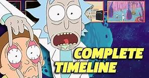 RICK AND MORTY Complete Timeline (Seasons 1-4)