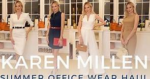 SUMMER DRESS HAUL Office Wear Karen Millen + Lydia Elise Millen