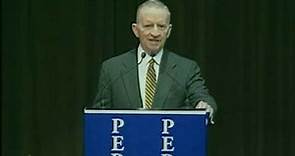 Ross Perot visits UB in 1996