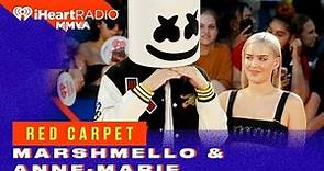 Marshmello & Anne-Marie Arrive Together On the Red Carpet | 2018 iHeartRadio MMVA Red Carpet