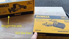 Lowe’s “Buy one get one Free” - DeWalt 12v Cordless Reciprocating Saw & FREE “Starter Kit”