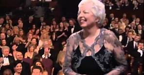 Thelma Schoonmaker winning a Film Editing Oscar® for "The Departed"