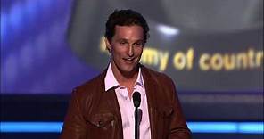 Matthew McConaughey, Carrie Underwood & George Strait's Boots - ACM Awards