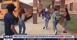 Montgomery County Public Schools welcome students back to class