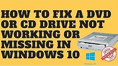 How to Fix DVD Not Working in Windows 10