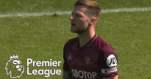 Liam Cooper gets red card for reckless challenge on Gabriel Jesus | Premier League | NBC Sports