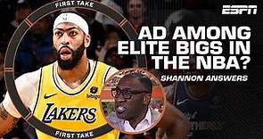 Shannon Sharpe: Anthony Davis is almost an elite big by default! | First Take