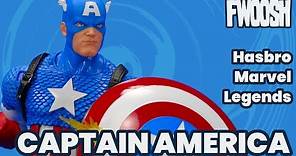 Marvel Legends Captain America Toy Biz 20th Anniversary Retro Hasbro Action Figure Review