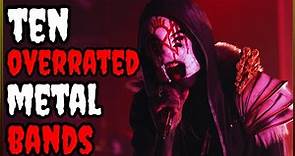 The Most Overrated Metal Bands