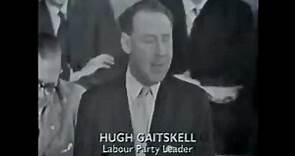 Hugh Gaitskell - Speech against UK membership of the Common Market (3 October 1962)