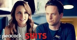 Mike has a crush on an intern (Troian Bellisario) | Suits