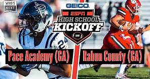 Pace Academy (GA) vs. Rabun County (GA) Football - ESPN Broadcast Highlights