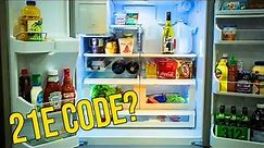 Understanding Samsung Refrigerator Error Code 21E