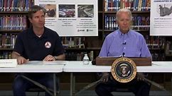 Biden sees Kentucky flood damage, pledges more aid