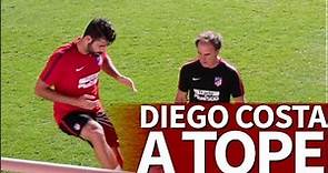 Diego Costa trabaja duro con el Profe Ortega | Diario AS