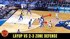How to beat a 2-3 zone defense