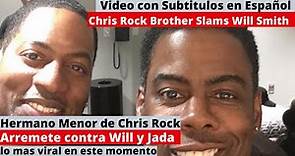 hermano de Chris Rock Arremete contra Will y Jada | Tony Rock
